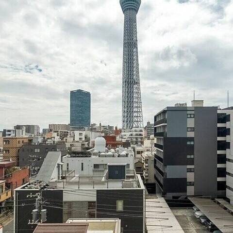 向島パークハイツ第2の眺望・バルコニー写真