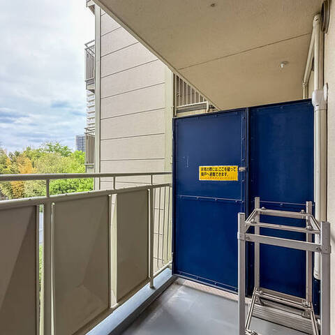 サンシティＪ棟の眺望・バルコニー写真