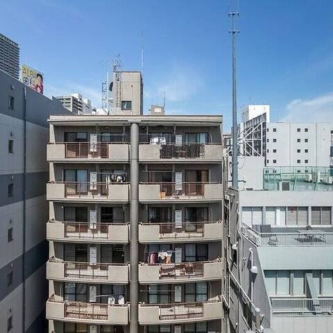 ハイツ日本橋中洲の眺望・バルコニー写真