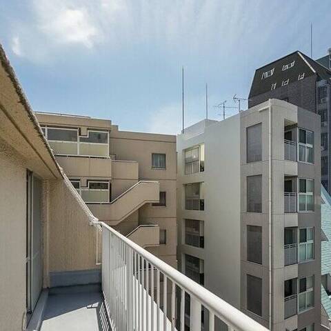 ハイツ日本橋中洲の眺望・バルコニー写真