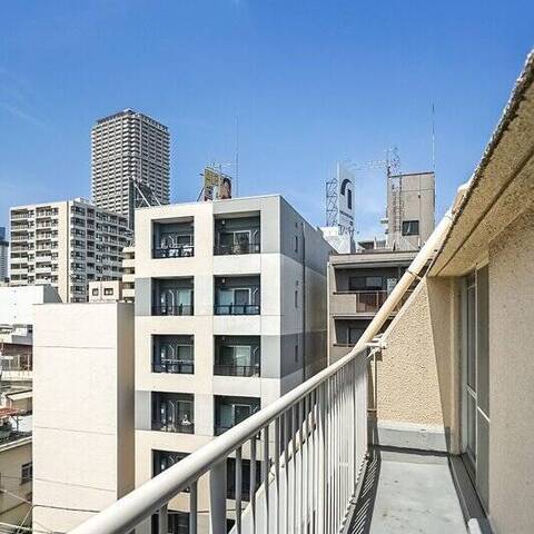 ハイツ日本橋中洲の眺望・バルコニー写真