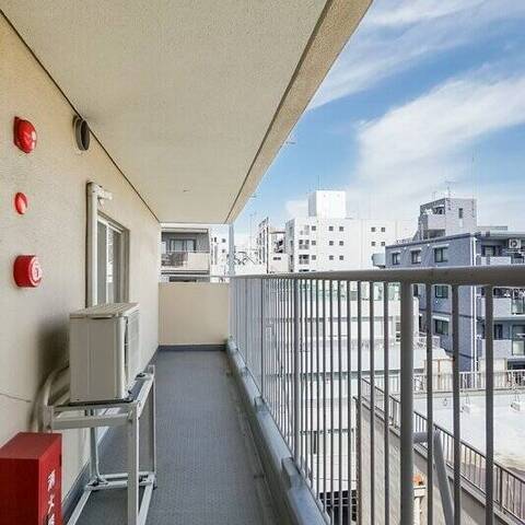 ハイツ日本橋中洲の眺望・バルコニー写真