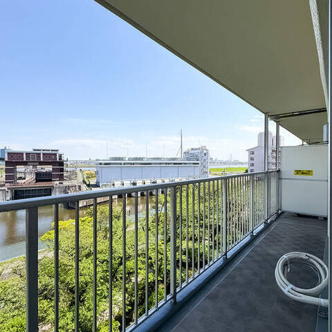 東大島ハイライズの眺望・バルコニー写真