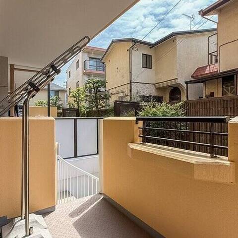 クレッセント武蔵新城イーストの眺望・バルコニー写真