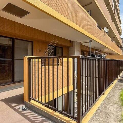 クレッセント武蔵新城イーストの眺望・バルコニー写真