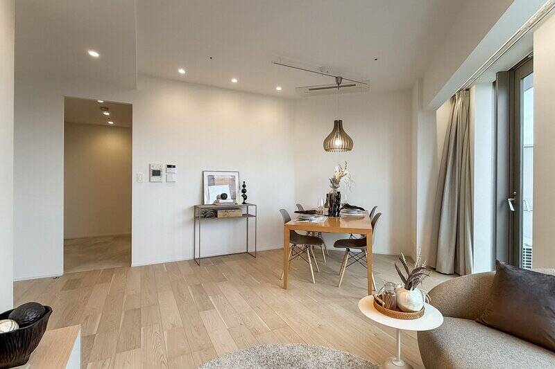 LDには床暖房が備わっています。冬場の寒い季節も足元ぽかぽか。