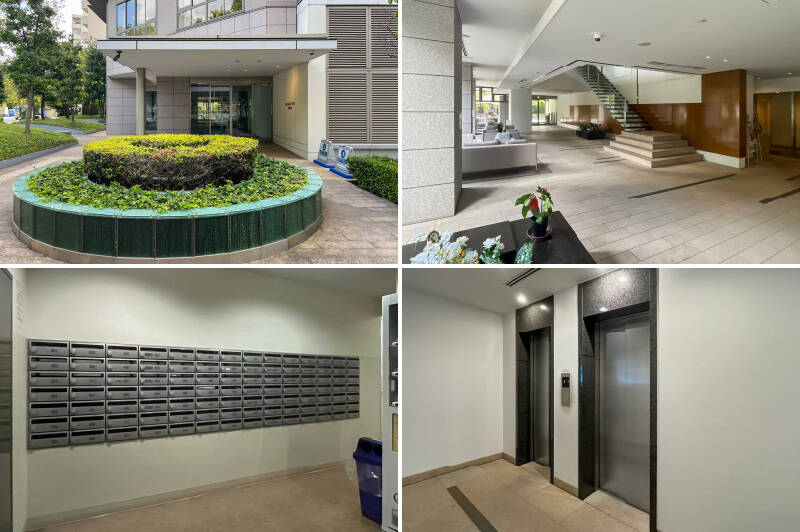 さすがは総戸数308戸を誇るビッグコミュニティ。ホテルのようなエントランスやラウンジ、日々のリフレッシュにうれしいトレーニングジムなど、共用部の充実はタワーマンションならではの魅力です。