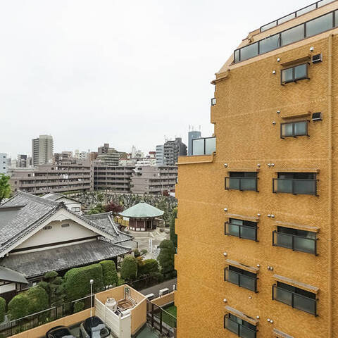 コーポラス幡ヶ谷の眺望・バルコニー写真