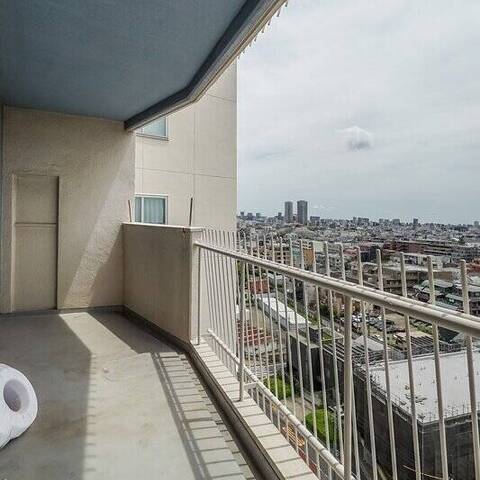 キャッスル共進マンションの眺望・バルコニー写真