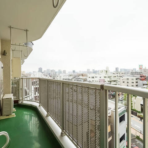 武蔵小山フラワーマンションの眺望・バルコニー写真