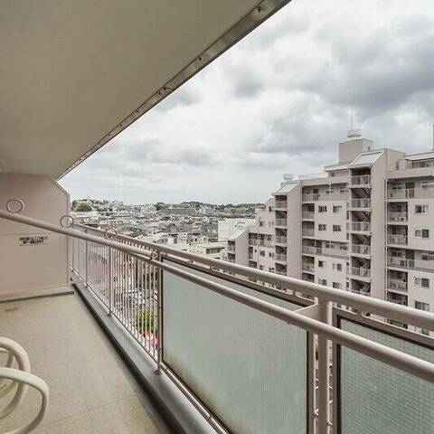 大倉山ハイム2号棟の眺望・バルコニー写真