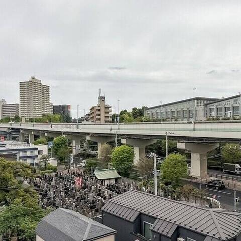 グランヴェルジェ蓮根の眺望・バルコニー写真