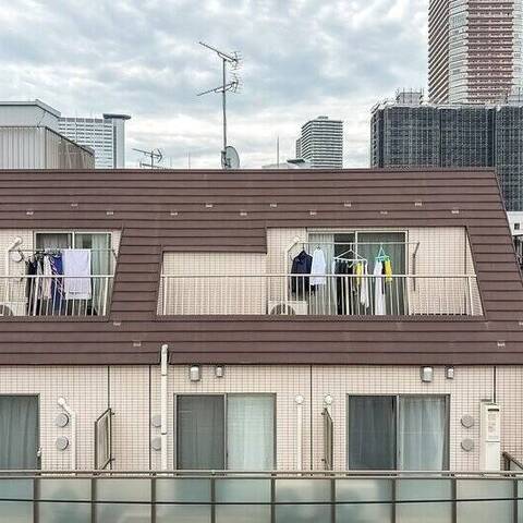 ラポール新丸子の眺望・バルコニー写真