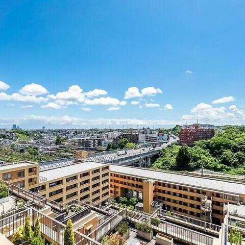 東急ドエル横浜ヒルサイドガーデン(1〜5番館)の眺望・バルコニー写真