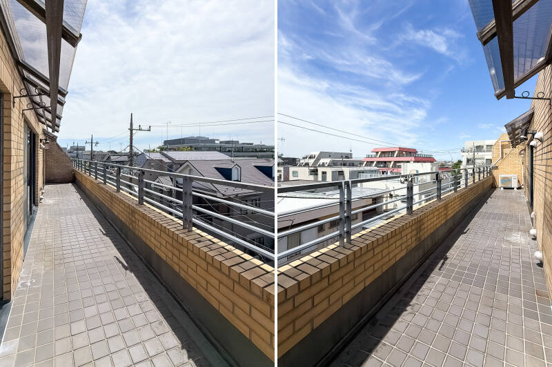 LD〜洋室Dまでまたがるワイドスパン。奥行きもゆったりしています。