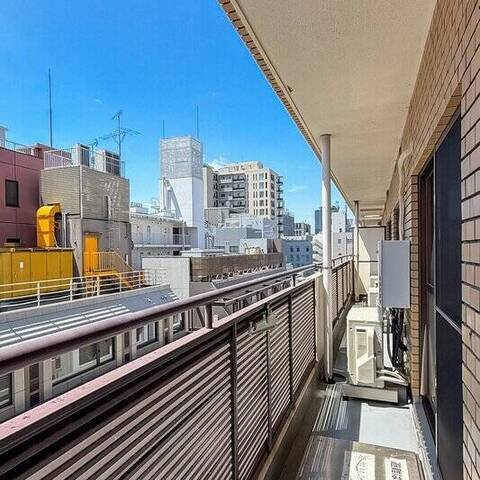 九段シルバーパレスの眺望・バルコニー写真