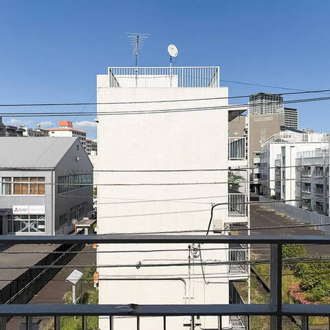 マンションニュー池尻の眺望・バルコニー写真