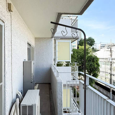 マンションニュー池尻の眺望・バルコニー写真