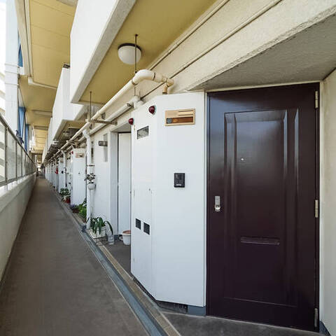 川崎河原町分譲共同ビル（河原町団地）15号棟の建物・共用部写真