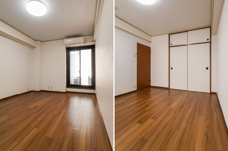 LD同様、北側にはテラスにアクセスできる窓が設けられています。