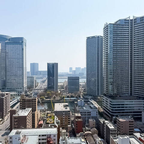 勝どきビュータワーの眺望・バルコニー写真