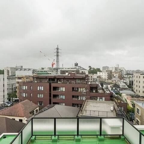 大岡山シティハウスの眺望・バルコニー写真