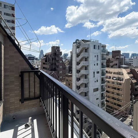 ライオンズマンション麻布十番南の眺望・バルコニー写真