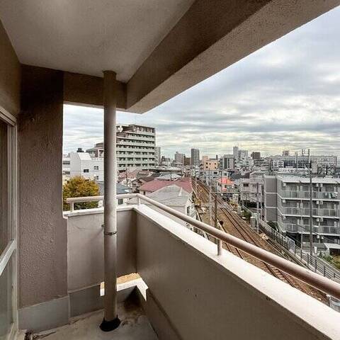 北千束スカイマンションの眺望・バルコニー写真