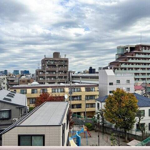 北千束スカイマンションの眺望・バルコニー写真