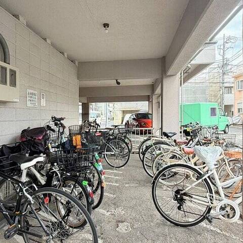 北千束スカイマンションの建物・共用部写真