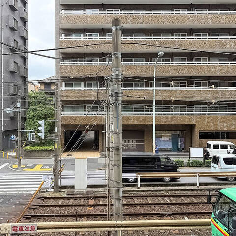 朝日シティパリオ西早稲田館の眺望・バルコニー写真
