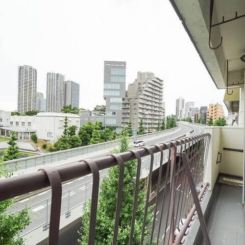 池田山スカイマンションの眺望・バルコニー写真