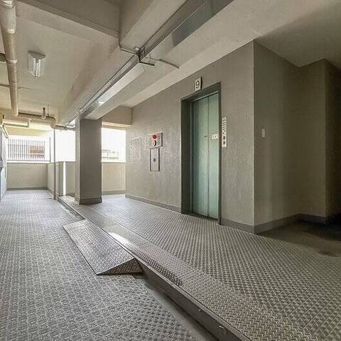 新大橋永谷マンションの建物・共用部写真