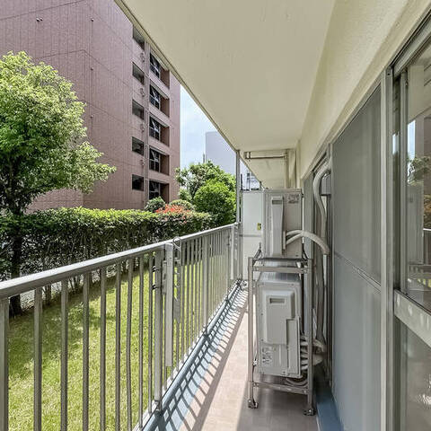 東大島ハイライズの眺望・バルコニー写真