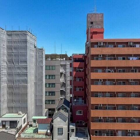 恵進マンションの眺望・バルコニー写真