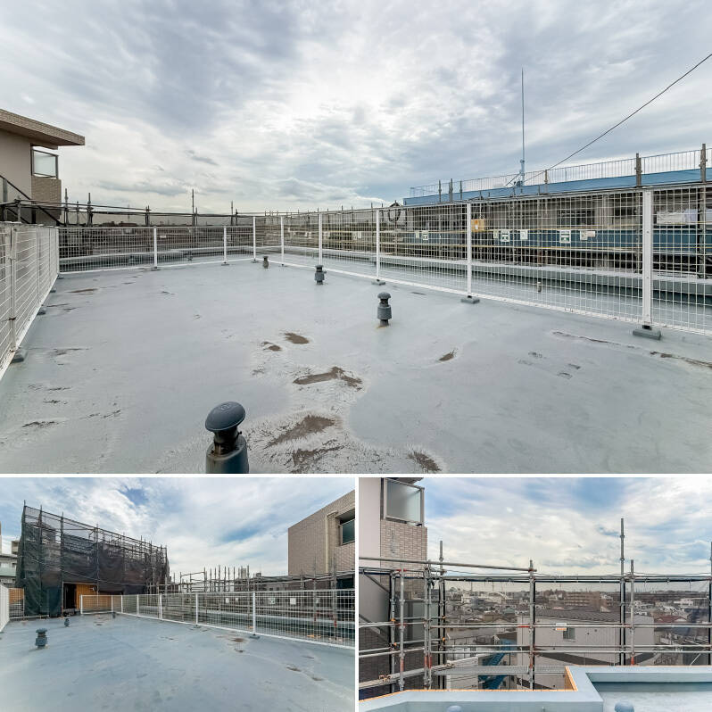 空が広い……♡ ただし駅近ということもあり、周囲にも背の高い建物が複数建っていますので『まったく人目が気にならない!』という訳ではありません。こちらは現地でのチェックポイントとしてみてください。