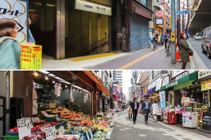 舞台は「幡ヶ谷」。駅の南北には商店街が広がり、ほどよく生活感のある穏やかな空気が流れる街。八百屋や飲食店が並ぶ活気ある「六号通り商店街」までは、マンションから徒歩2分です。