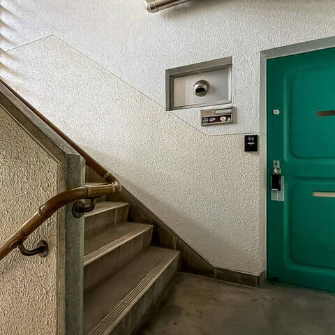 上馬マンションの建物・共用部写真