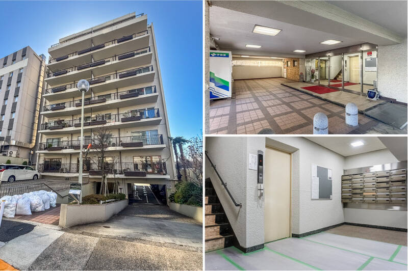 東京メトロ千代田線「赤坂」駅から徒歩6分の場所に位置する1967年竣工のマンション。管理人さんは住み込みで勤務されており、安心感のある管理体制です。直近の大規模修繕は2016年に実施されています。