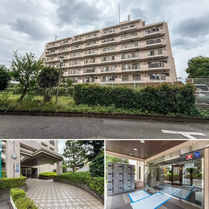京王線「仙川」駅から徒歩13分の場所に位置する、1987年竣工の植栽豊かなマンション。修繕履歴が複数あり、共用部からは丁寧に管理されている様子が伺えます◎<div><p><br></p><p>■ オートロック・宅配ボックス完備</p><p>■ 2022年に排水管更新工事を実施</p></div>