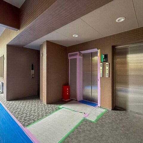 イーストパークス大島サザンスクエアの建物・共用部写真