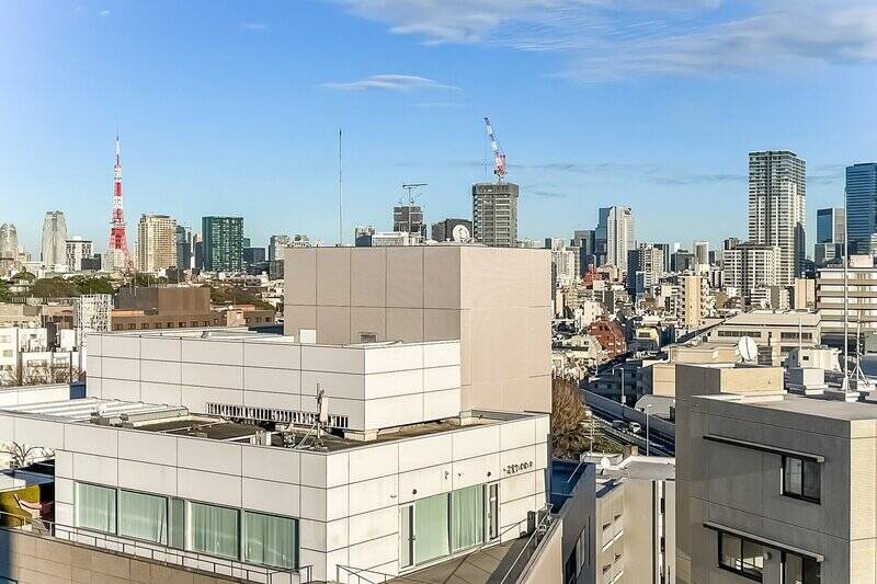 なんと、左手を向くと東京タワーが♡