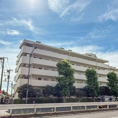 朝日上野毛マンションの建物・共用部写真