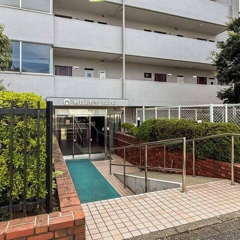 朝日上野毛マンションの建物・共用部写真