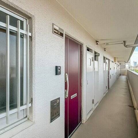 朝日上野毛マンションの建物・共用部写真