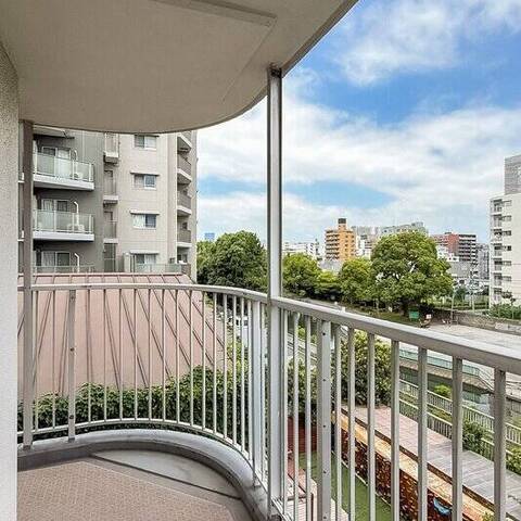 東陽町スカイハイツの眺望・バルコニー写真