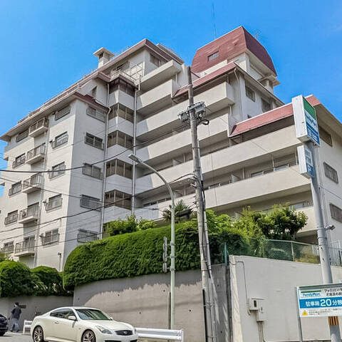 上池台スカイマンションの建物・共用部写真