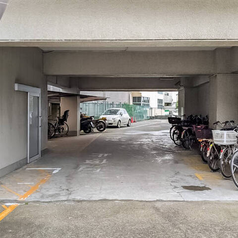 上池台スカイマンションの建物・共用部写真