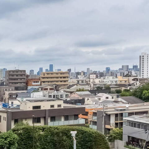 上池台スカイマンションの眺望・バルコニー写真