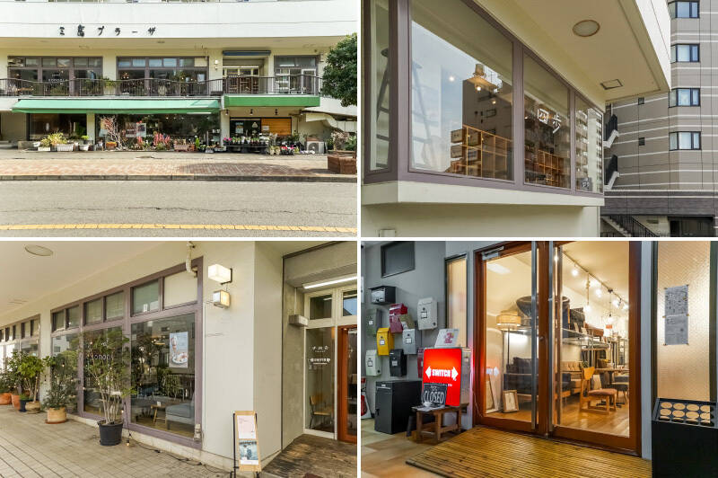 マンション1~2階には、花屋、インテリア雑貨店、カフェなどが揃います。気軽に立ち寄れるお店が身近にあるのはうれしいですね。内見時に立ち寄ってみては。